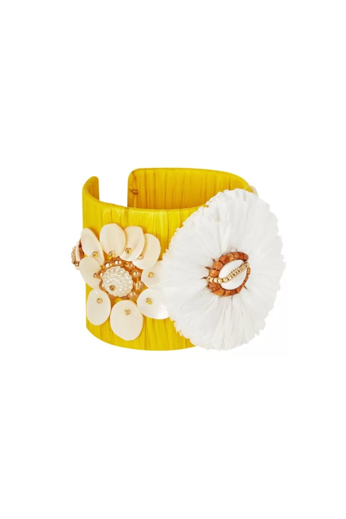 Shop Coosy BRAZALETE MARGARITA AMARILLO