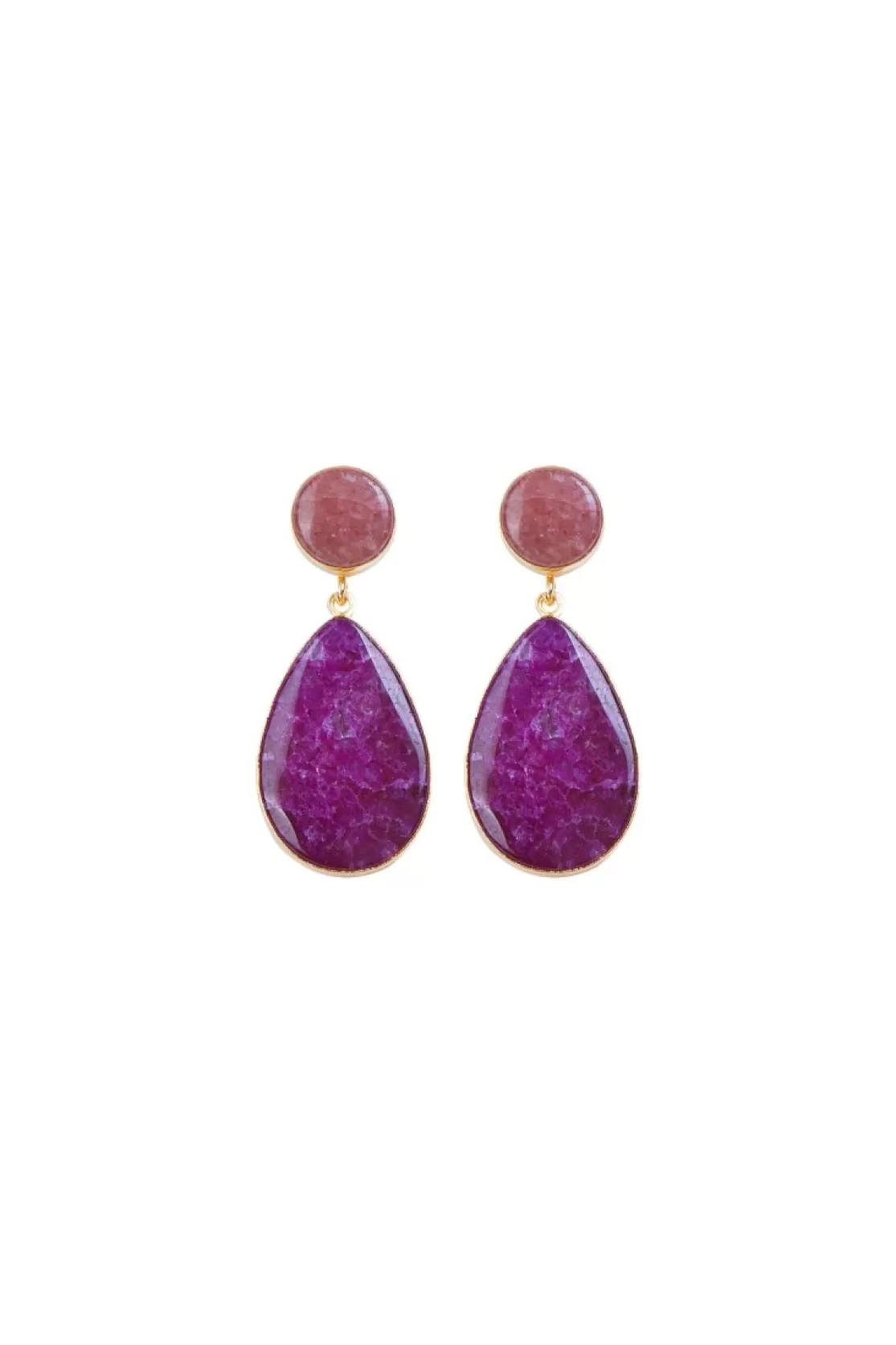 Online Coosy PENDIENTES CAROLABUGANVILLA