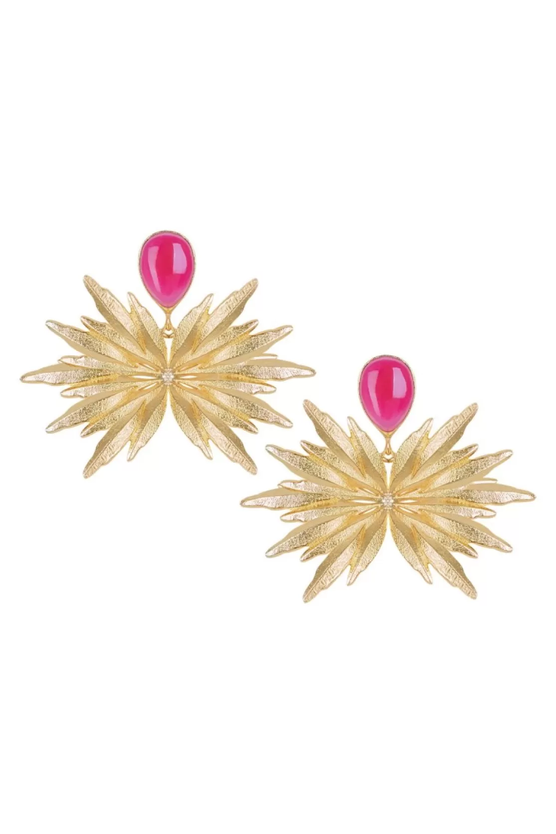 Fashion Coosy PENDIENTES CAROLFUCSIA