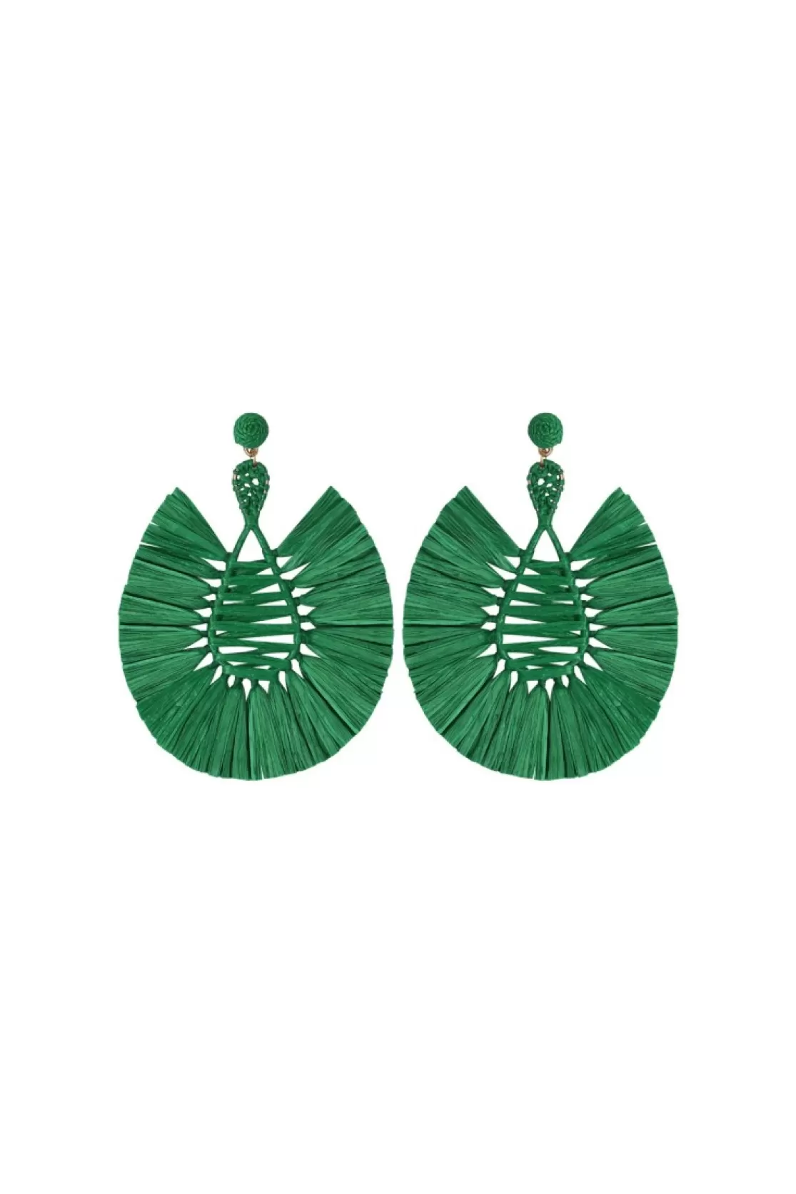 New Coosy PENDIENTES TIRSAVERDE